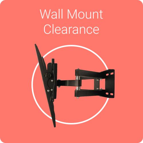 Wall Mount Clearance