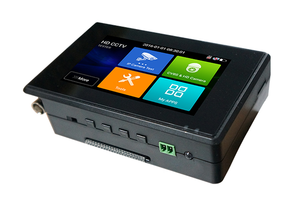1stPV Tester Monitor 4" 8MP 4K for IP standard analog 5in1 CVBS/ HD TVI/AHD/CVI
