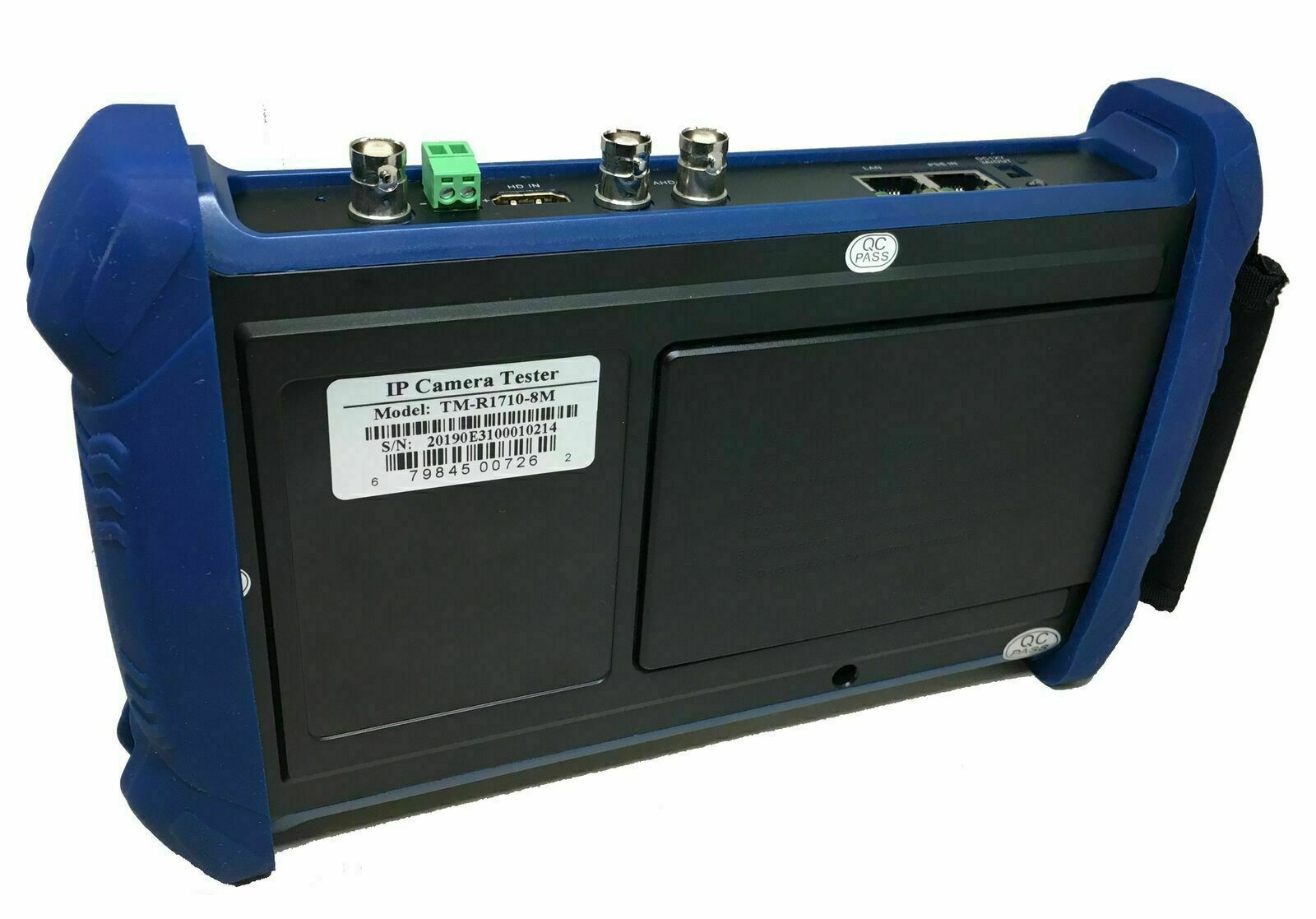 1stPV Tester Monitor 7inch 8MP 7in1 3840x2160 for IP, Standard Analog CVBS TVI/AHD/CVI