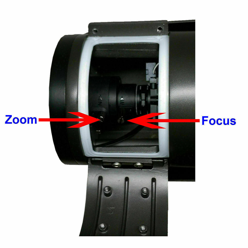 [1PV-2812TVBDR] 1stPV Security Bullet Camera 2.8-12mm Varifocal Lens Dual Voltage DC12V/AC24V